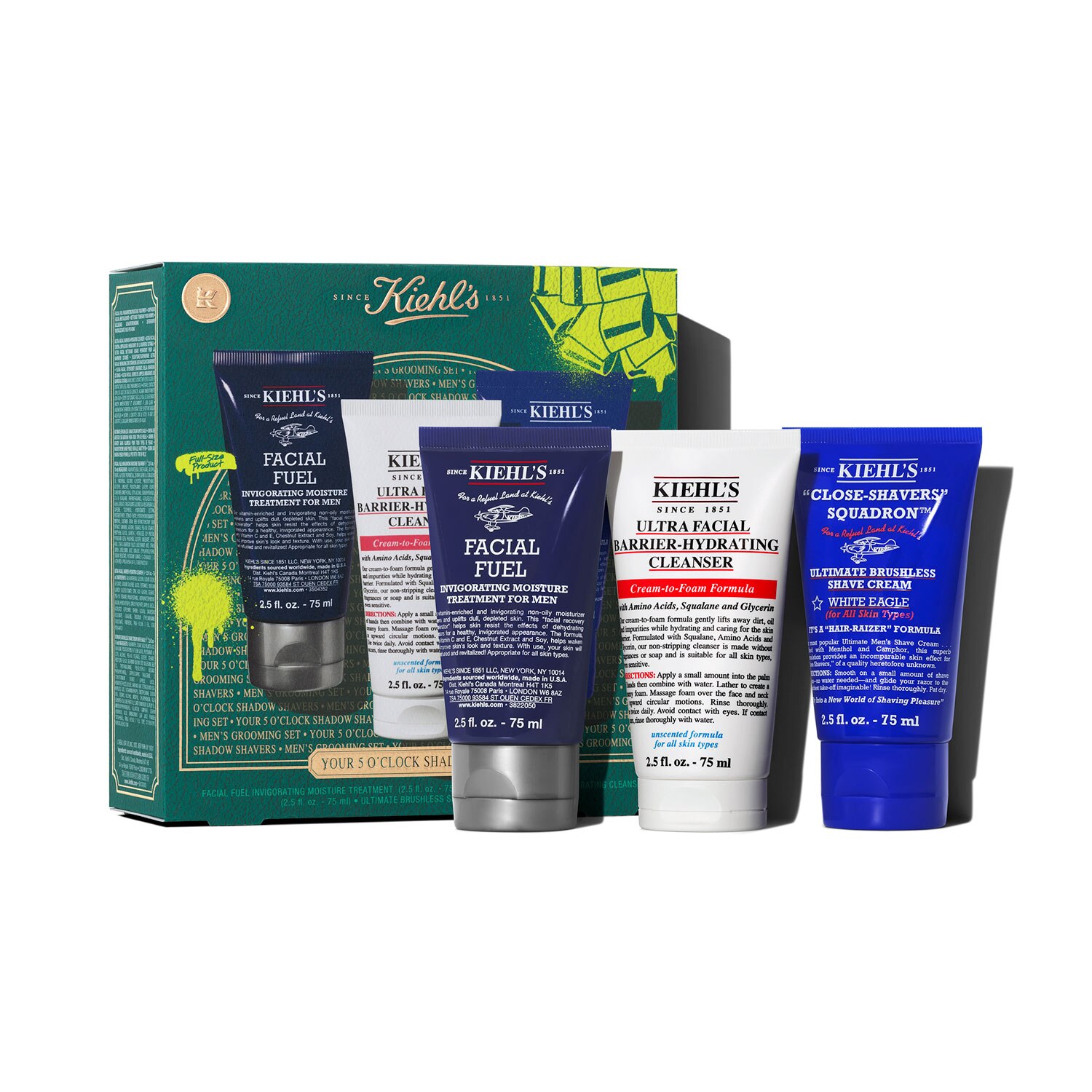 FACIAL FUEL SHAVE IT OFF+TAKE IT OFF H25 (SET PARA CUIDADO DE LA PIEL)